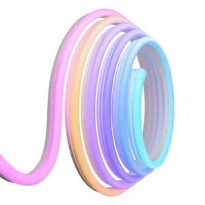 פס לד תאורת LED Neon באורך 5 מטר – צבעוני RGB, עם שלט רחוק ואפליקציה לשליטה על הצבעים